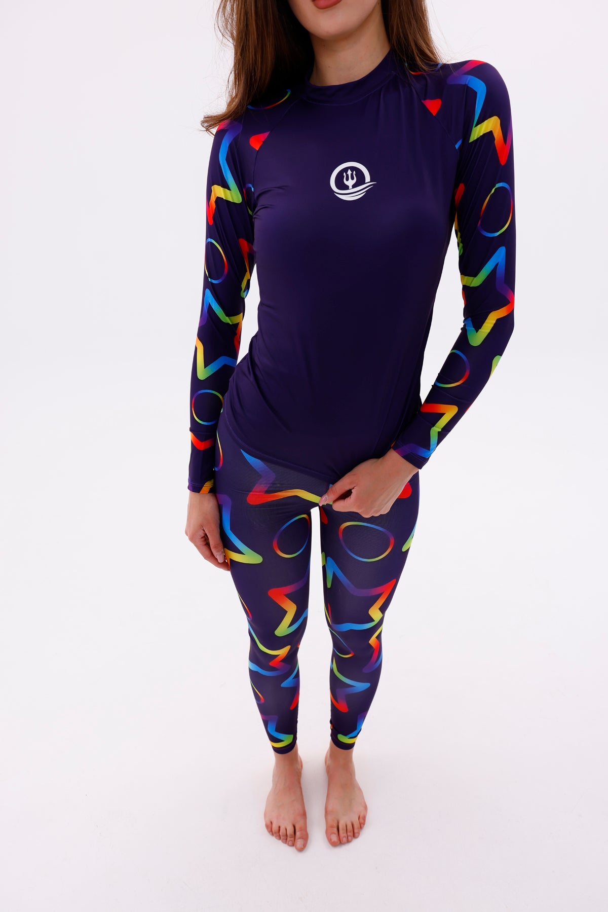 UPF50,KADIN UZUN KOLLU,RASHGUARD,DALIŞ,YELKEN,SÖRF,SCUBA,ÜST GİYİM-NPT-8004-3