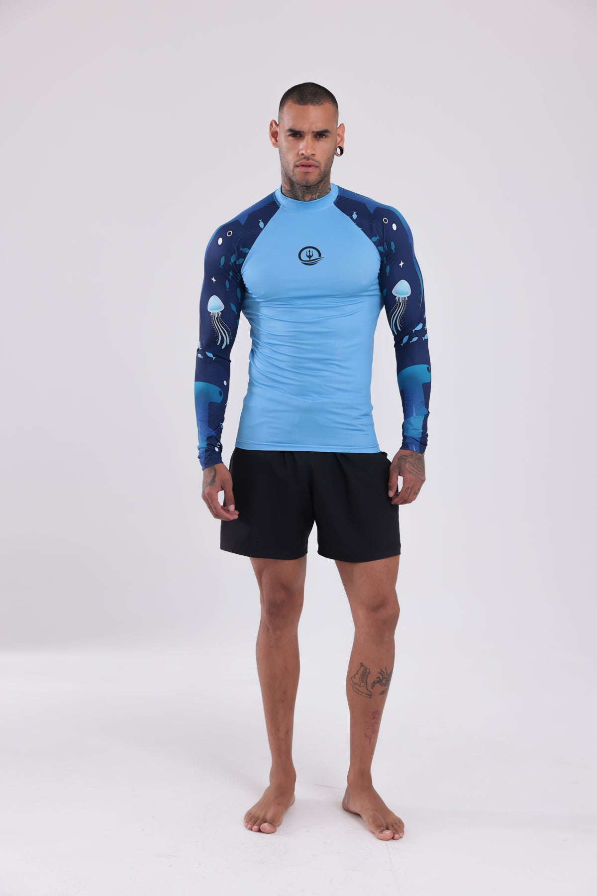 UPF50,ERKEK UZUN KOLLU,RASHGUARD,DALIŞ,YELKEN,SÖRF,SCUBA,KÜREK,KANO ÜST GİYİM-NP-208