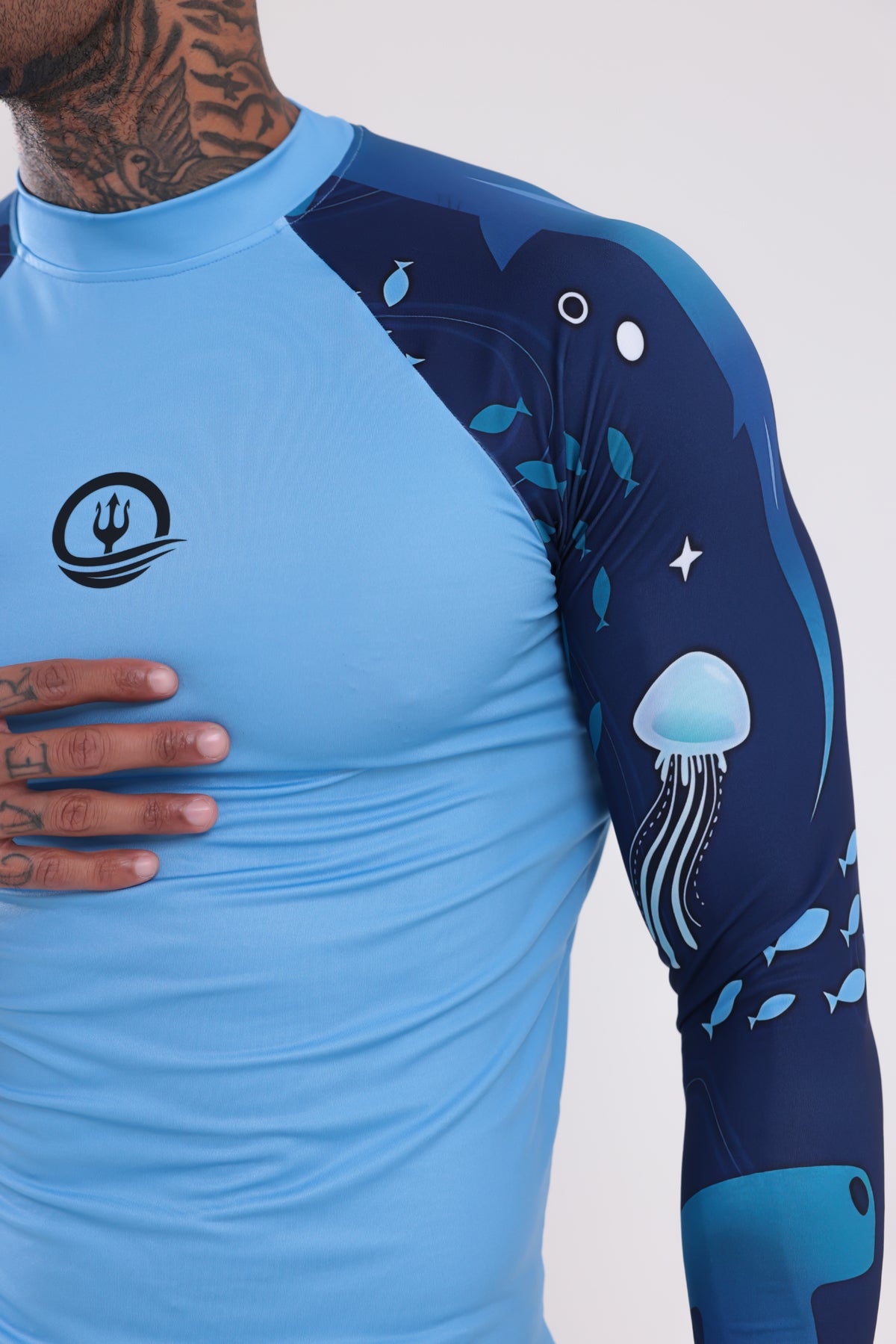 UPF50,ERKEK UZUN KOLLU,RASHGUARD,DALIŞ,YELKEN,SÖRF,SCUBA,KÜREK,KANO ÜST GİYİM-NP-208