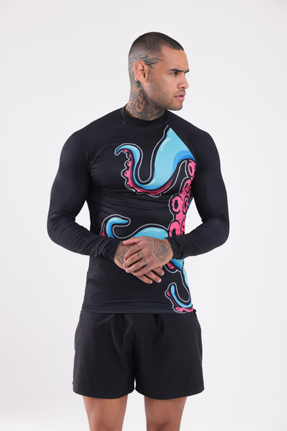 UPF50,ERKEK UZUN KOLLU,RASHGUARD,DALIŞ,YELKEN,SÖRF,SCUBA,KÜREK,KANO ÜST GİYİM-NP-204