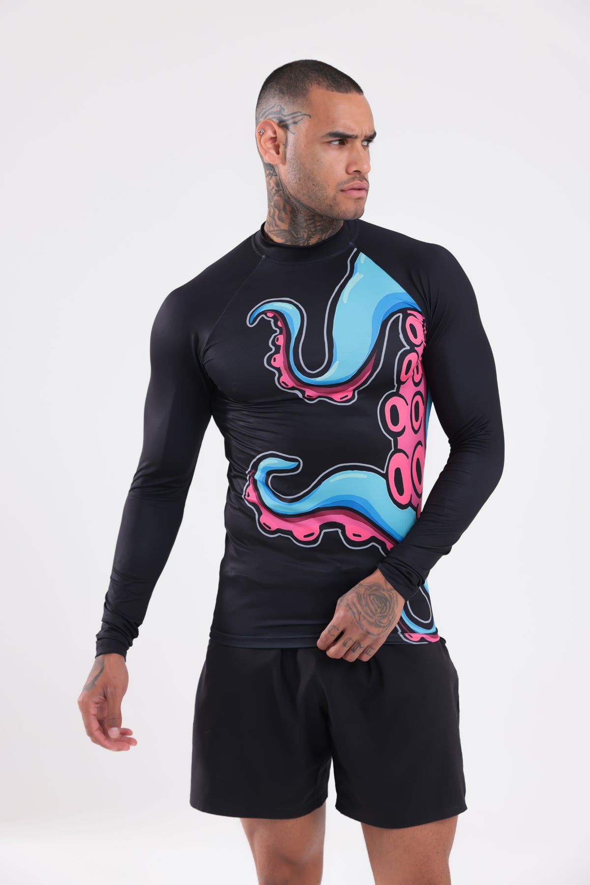 UPF50,ERKEK UZUN KOLLU,RASHGUARD,DALIŞ,YELKEN,SÖRF,SCUBA,KÜREK,KANO ÜST GİYİM-NP-204