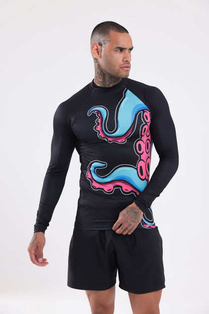 UPF50,ERKEK UZUN KOLLU,RASHGUARD,DALIŞ,YELKEN,SÖRF,SCUBA,KÜREK,KANO ÜST GİYİM-NP-204