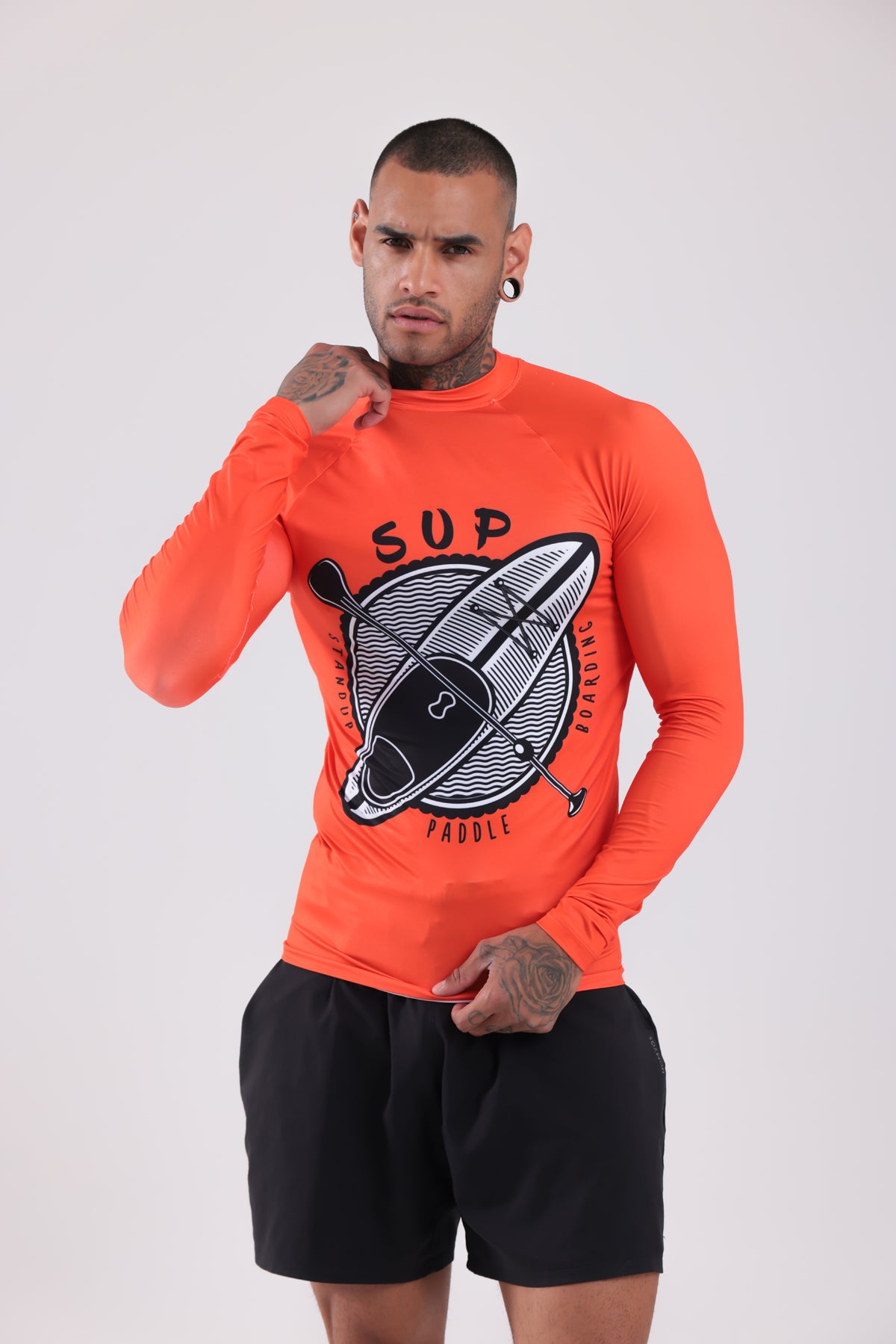 UPF50,ERKEK UZUN KOLLU,RASHGUARD,DALIŞ,YELKEN,SÖRF,SCUBA,KÜREK,KANO ÜST GİYİM-NP-203