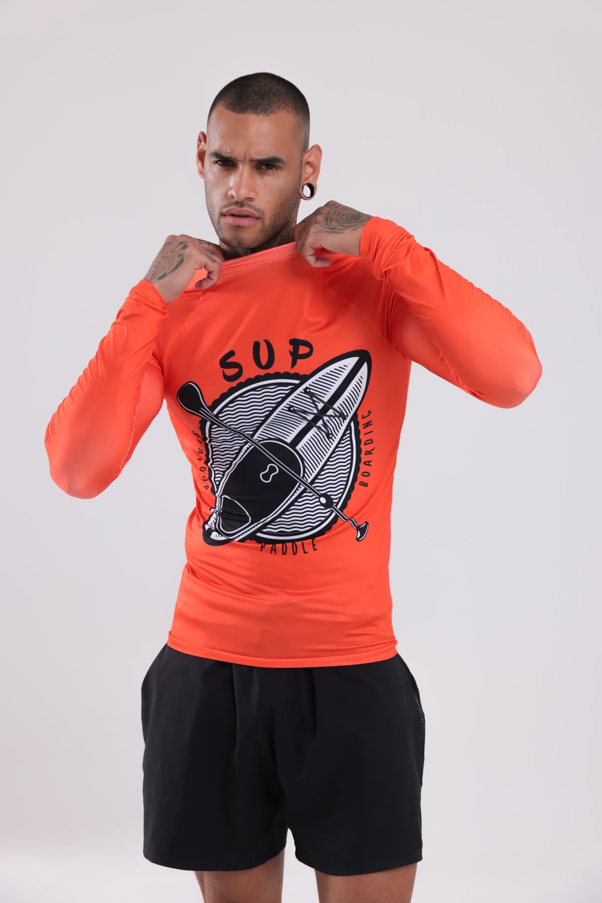 UPF50,ERKEK UZUN KOLLU,RASHGUARD,DALIŞ,YELKEN,SÖRF,SCUBA,KÜREK,KANO ÜST GİYİM-NP-203
