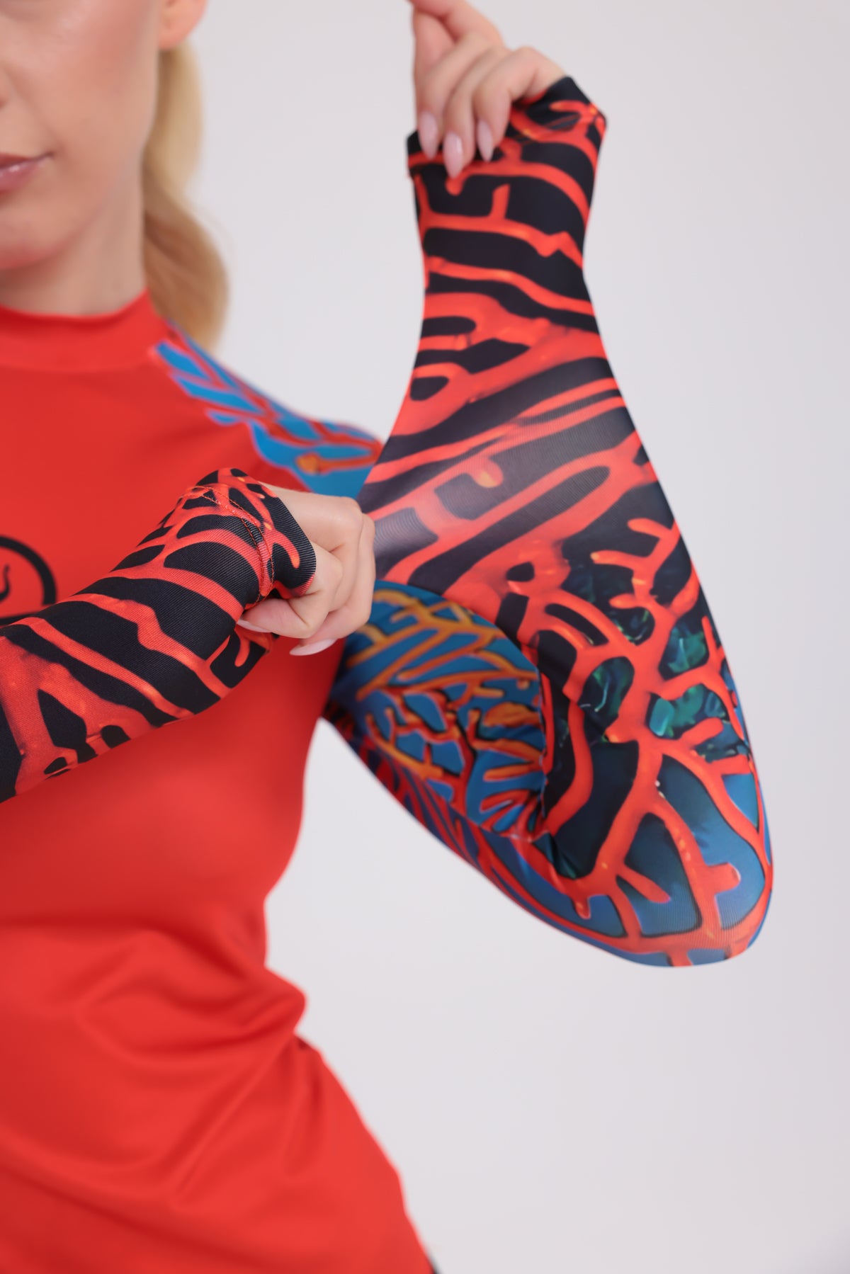 UPF50,KADIN UZUN KOLLU,RASHGUARD,DALIŞ,YELKEN,SÖRF,SCUBA,KÜREK,KANO ÜST GİYİM-NP-801