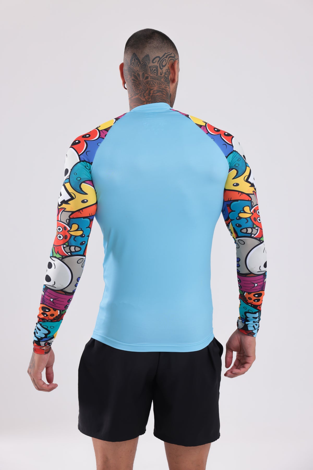 UPF50,ERKEK UZUN KOLLU,RASHGUARD,DALIŞ,YELKEN,SÖRF,SCUBA,KÜREK,KANO ÜST GİYİM-NP-201