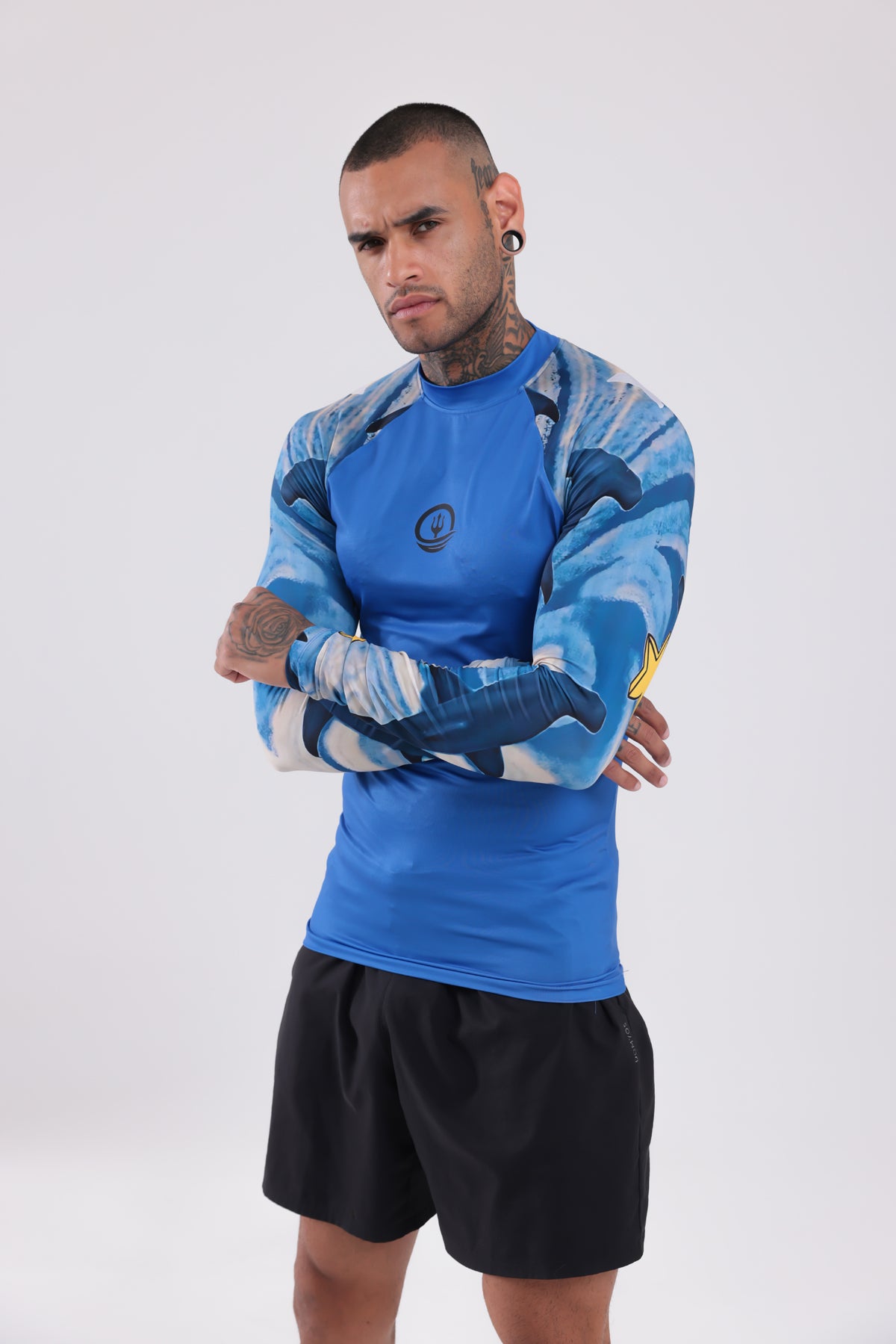 UPF50,ERKEK UZUN KOLLU,RASHGUARD,DALIŞ,YELKEN,SÖRF,SCUBA,KÜREK,KANO ÜST GİYİM-NP-207