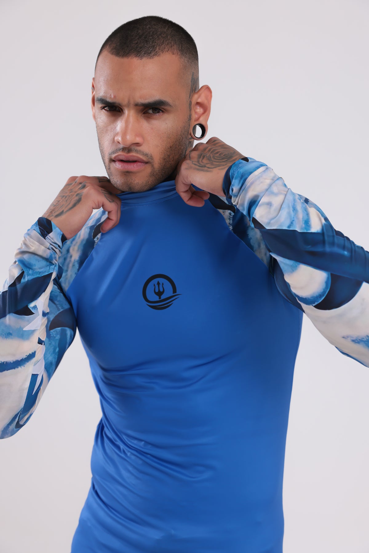 UPF50,ERKEK UZUN KOLLU,RASHGUARD,DALIŞ,YELKEN,SÖRF,SCUBA,KÜREK,KANO ÜST GİYİM-NP-207