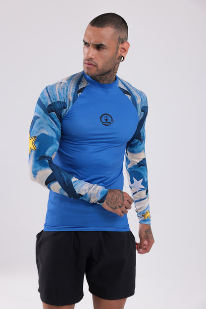 UPF50,ERKEK UZUN KOLLU,RASHGUARD,DALIŞ,YELKEN,SÖRF,SCUBA,KÜREK,KANO ÜST GİYİM-NP-207