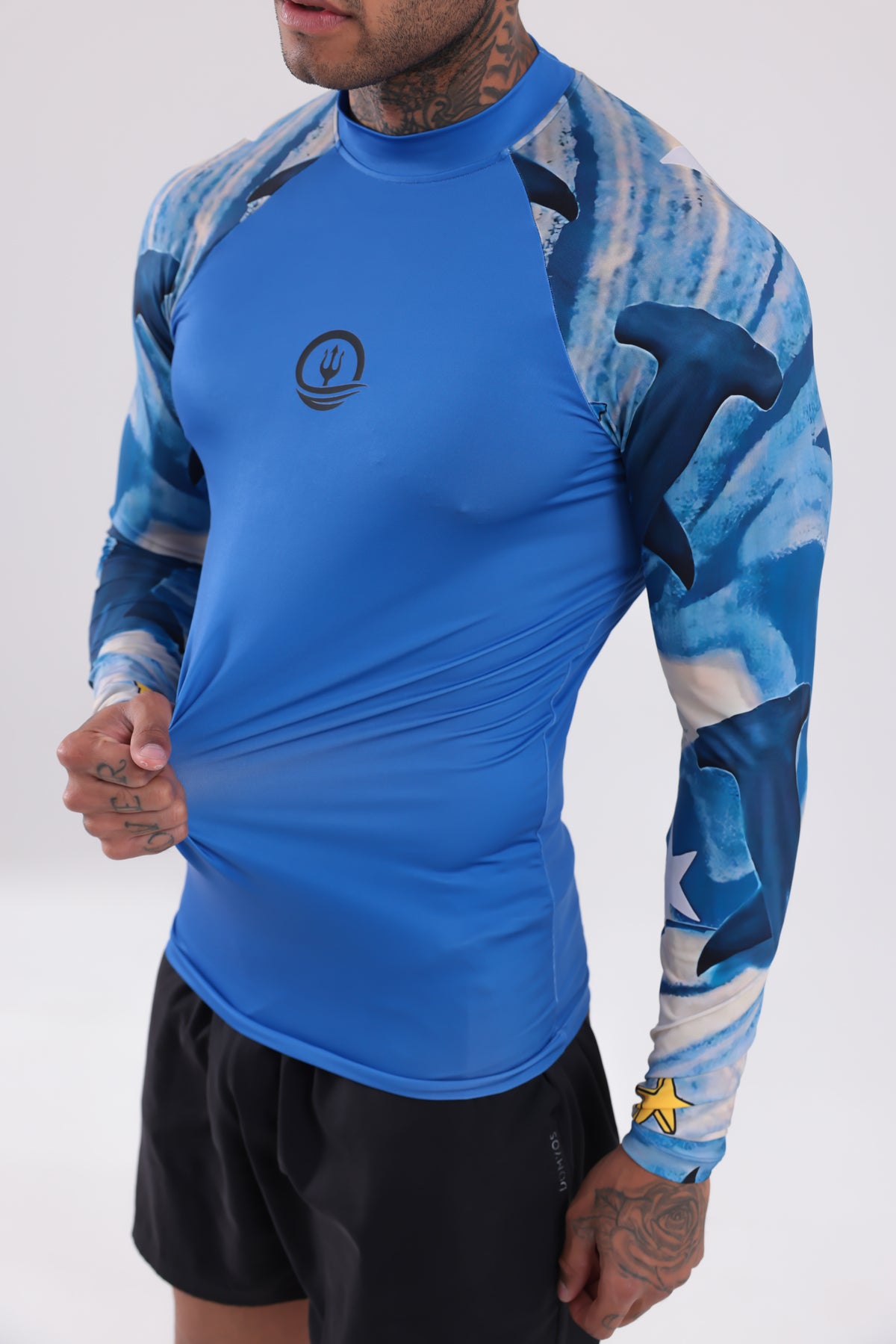 UPF50,ERKEK UZUN KOLLU,RASHGUARD,DALIŞ,YELKEN,SÖRF,SCUBA,KÜREK,KANO ÜST GİYİM-NP-207