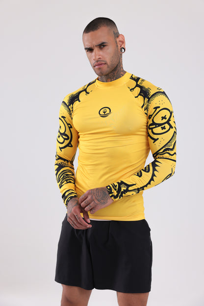 UPF50,ERKEK UZUN KOLLU,RASHGUARD,DALIŞ,YELKEN,SÖRF,SCUBA,KÜREK,KANO ÜST GİYİM-NP-205