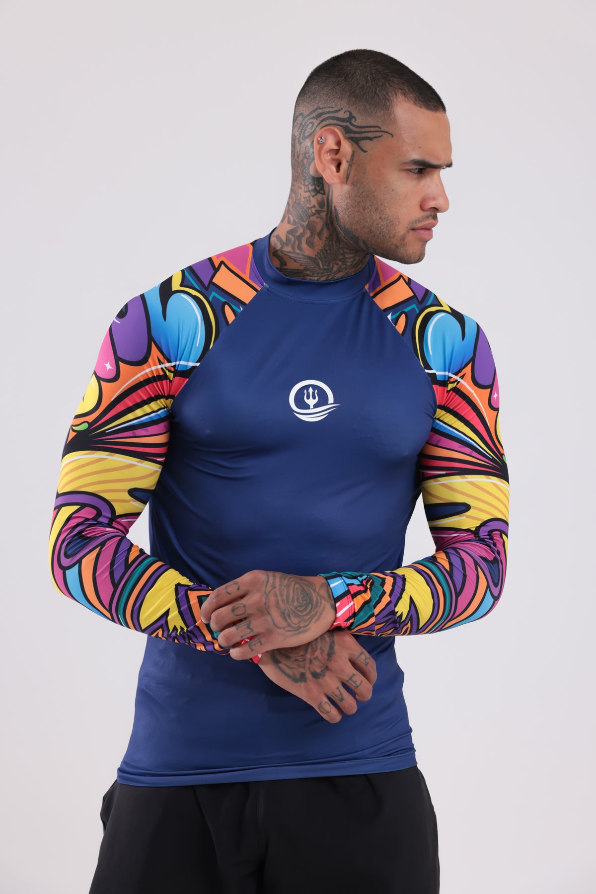 UPF50,ERKEK UZUN KOLLU,RASHGUARD,DALIŞ,YELKEN,SÖRF,SCUBA,KÜREK,KANO ÜST GİYİM-NP-202
