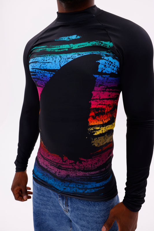 UPF50,ERKEK UZUN KOLLU RASHGUARD,DALIŞ,YELKEN,SÖRF,SCUBA-NPT-2024