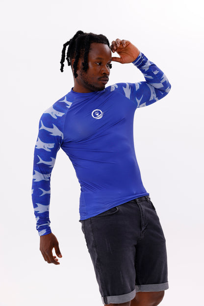 UPF50,ERKEK UZUN KOLLU RASHGUARD,DALIŞ,YELKEN,SÖRF,SCUBA-NPT-2022