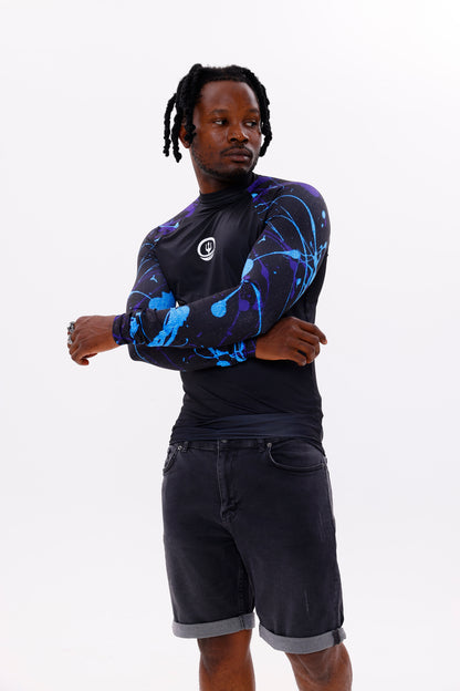 UPF50,ERKEK UZUN KOLLU RASHGUARD,DALIŞ,YELKEN,SÖRF,SCUBA-NPT-2018