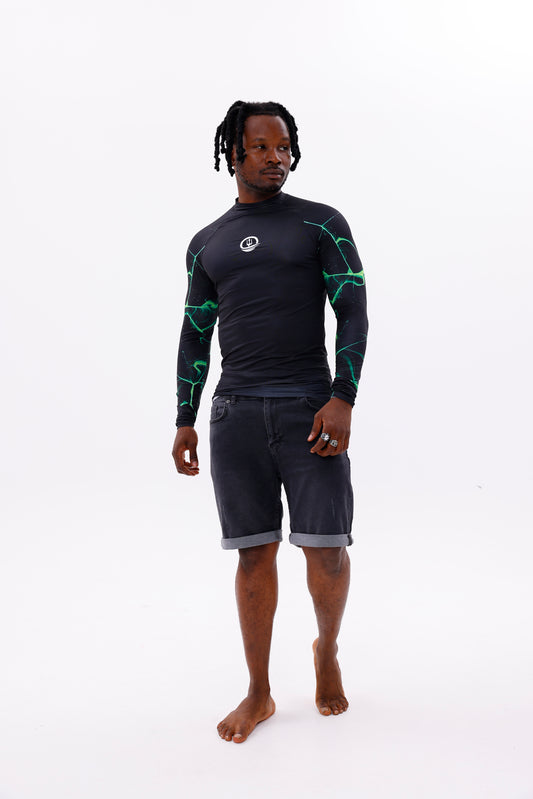 UPF50,ERKEK UZUN KOLLU RASHGUARD,SU SPORLARI ÜST GİYİM-NPT-2004