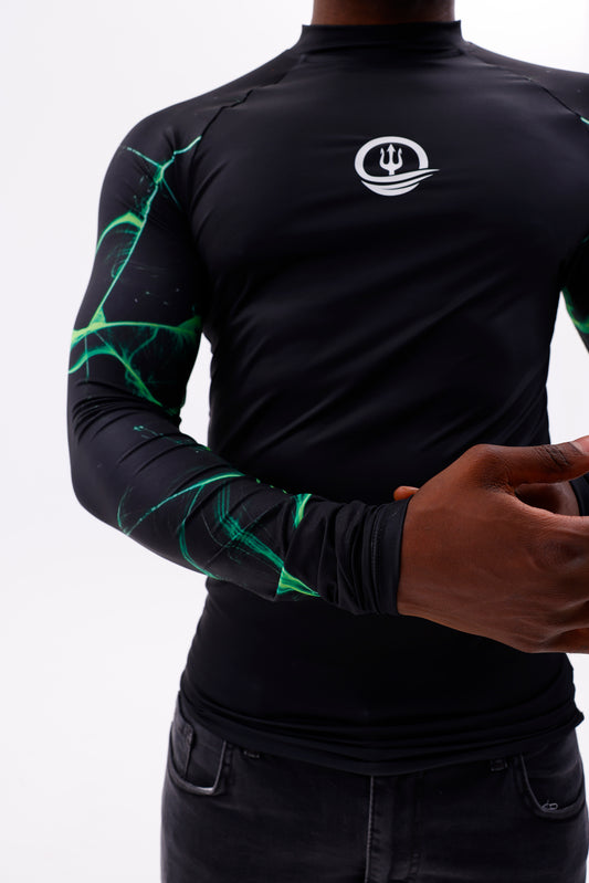 UPF50,ERKEK UZUN KOLLU RASHGUARD,SU SPORLARI ÜST GİYİM-NPT-2004