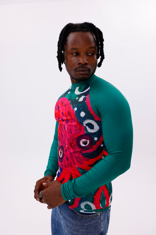 UPF50,ERKEK UZUN KOLLU RASHGUARD,DALIŞ,YELKEN,SÖRF,SCUBA-NPT-2026-1