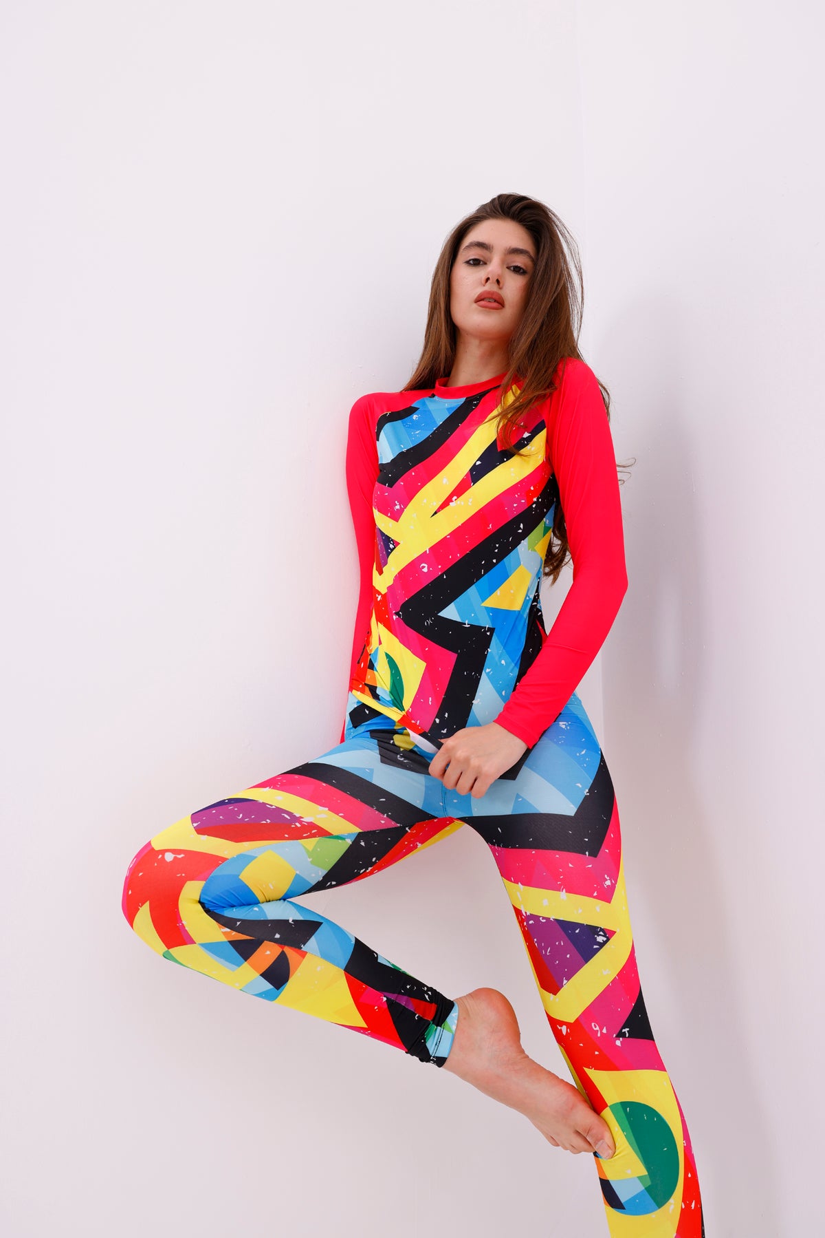 UPF50,KADIN UZUN KOLLU,RASHGUARD,DALIŞ,YELKEN,SÖRF,SCUBA,ÜST GİYİM-NPT-8003